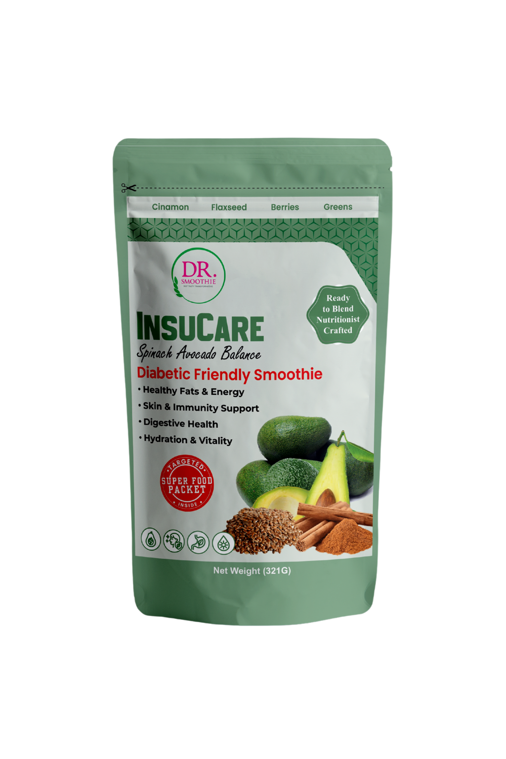 💚 InsuCare – Diabetic Friendly Smoothie 7 Packs