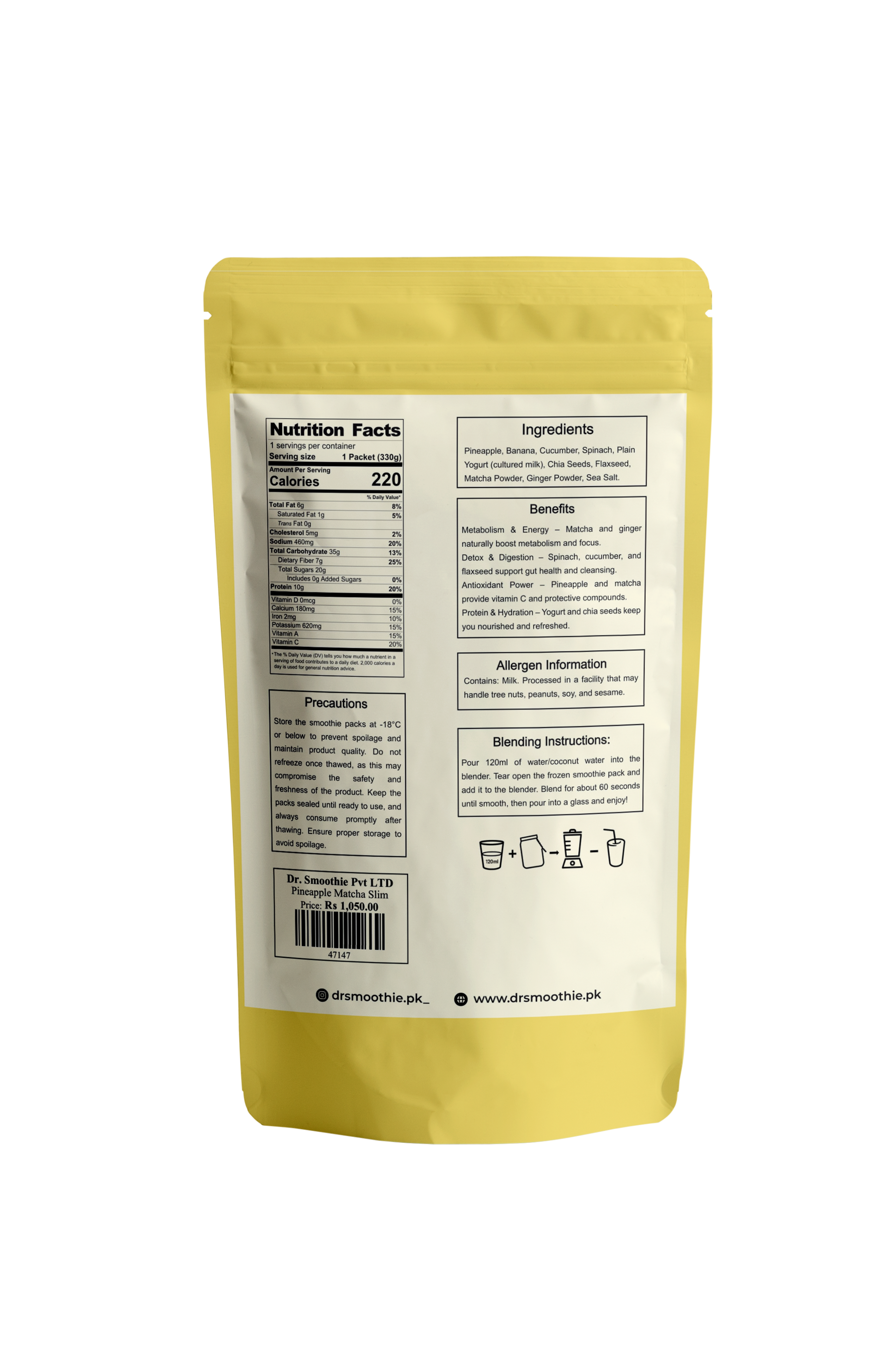 🥭 Slim Fit – Weight Loss Smoothie 7 Packs