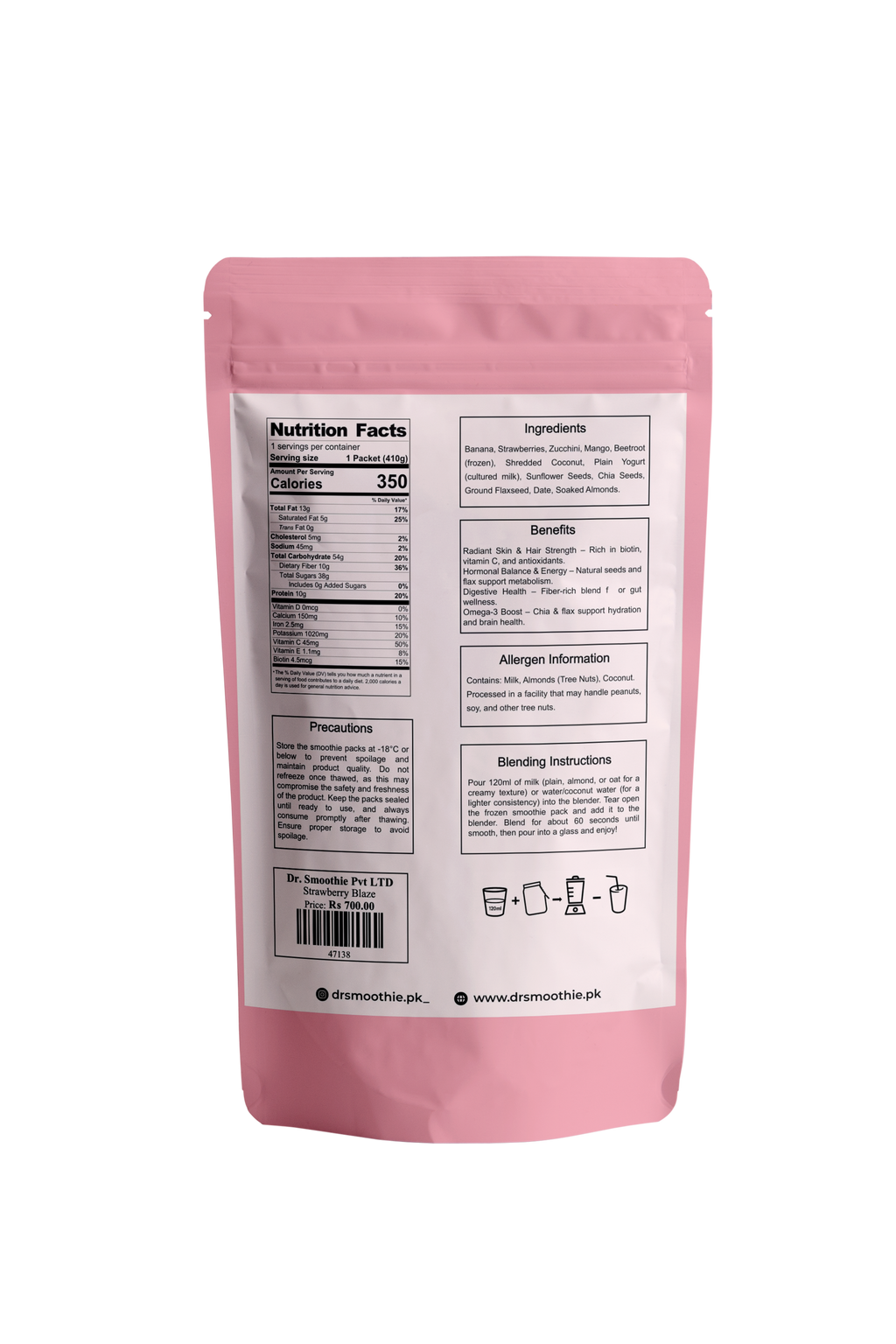 ✨ Biotin Boost – Hair & Skin Glow Smoothie 14 Packs