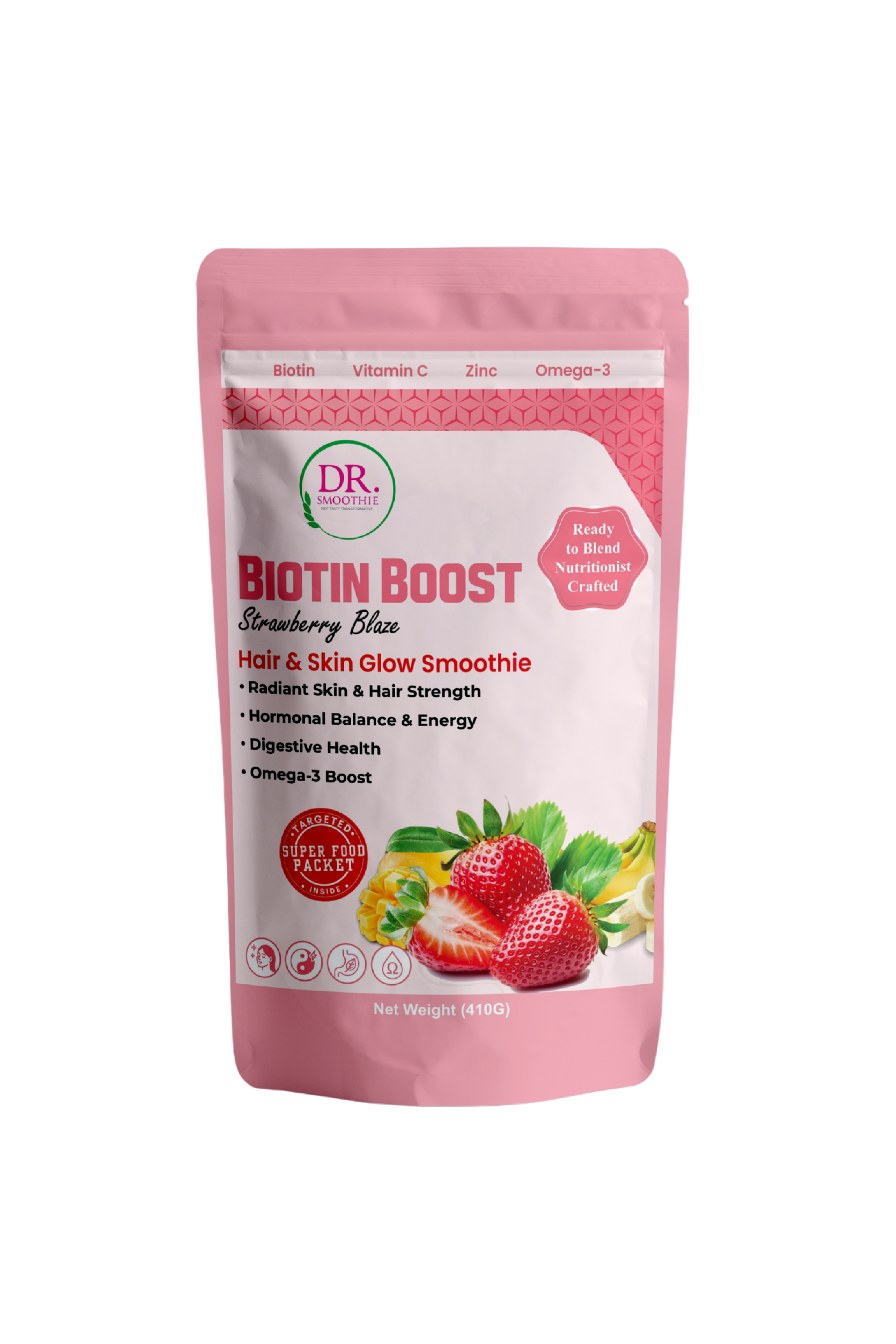 ✨ Biotin Boost – Hair & Skin Glow Smoothie 7 Packs