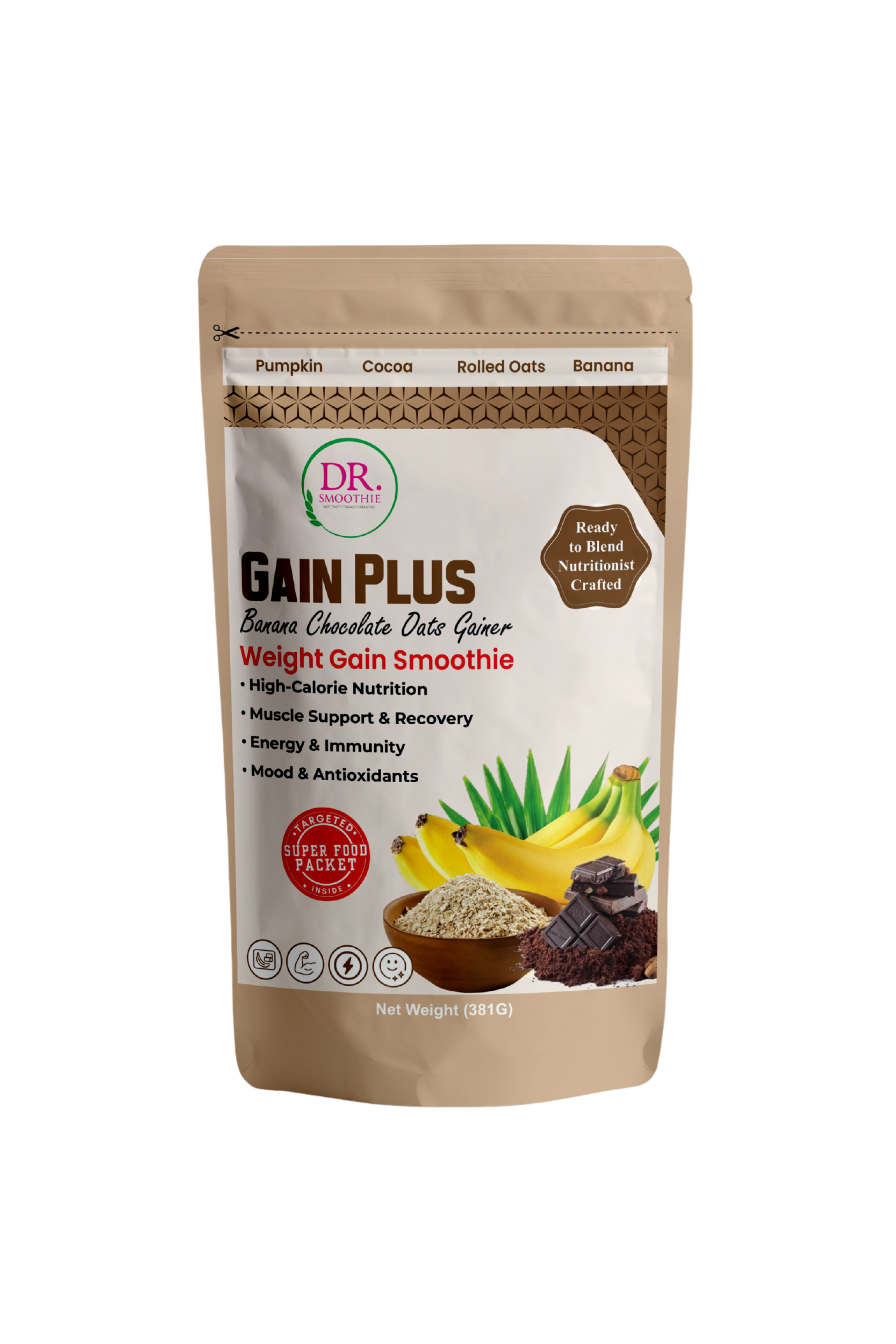 💪 Gain Plus – Weight Gain Smoothie 7 Packs