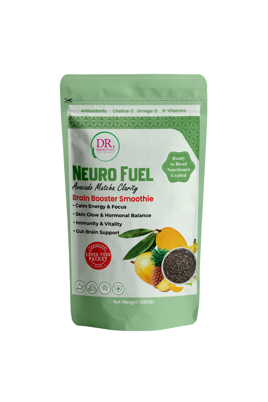 ⚡ Neuro Fuel – Brain Booster Smoothie 7 Packs