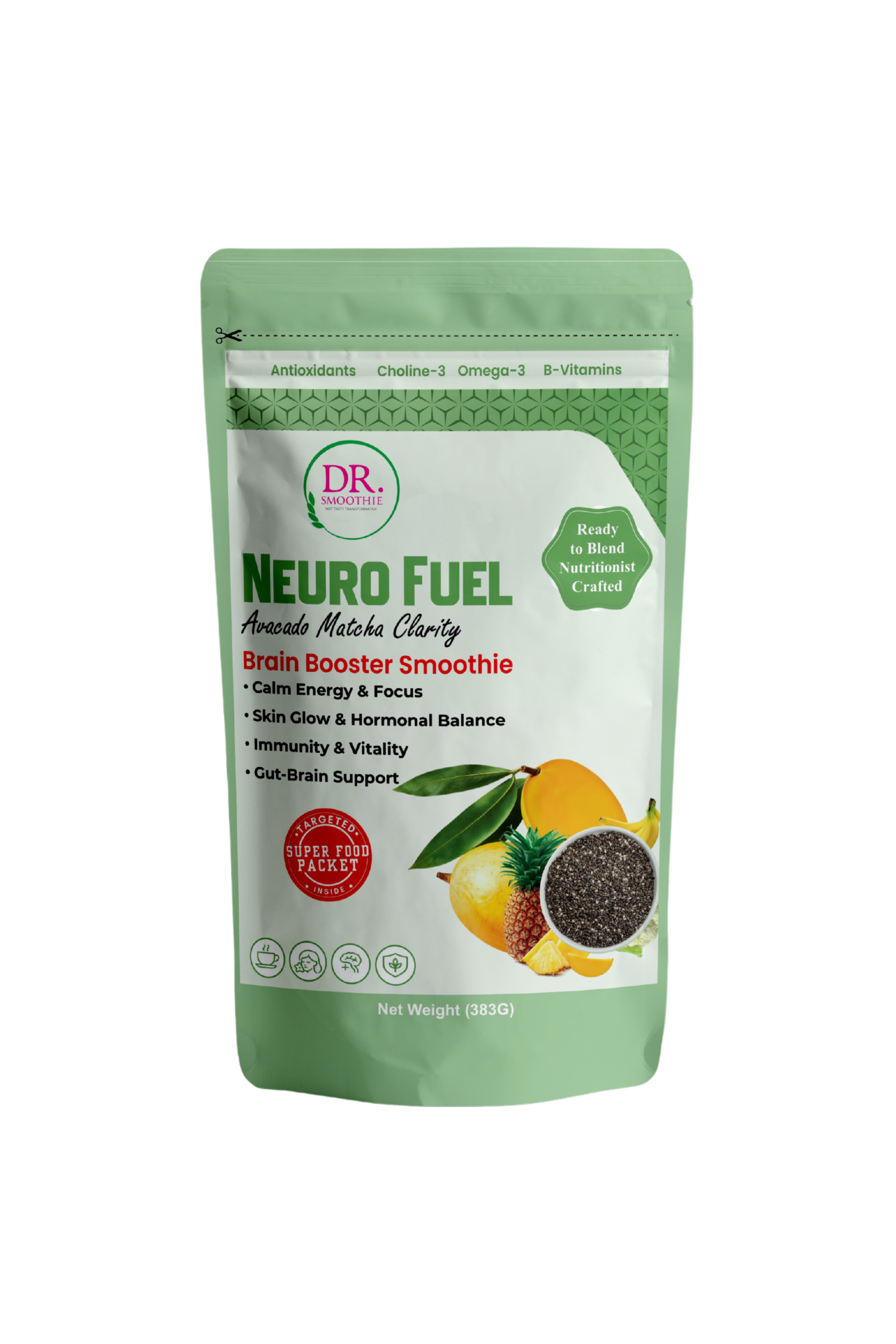 ⚡ Neuro Fuel – Brain Booster Smoothie 7 Packs