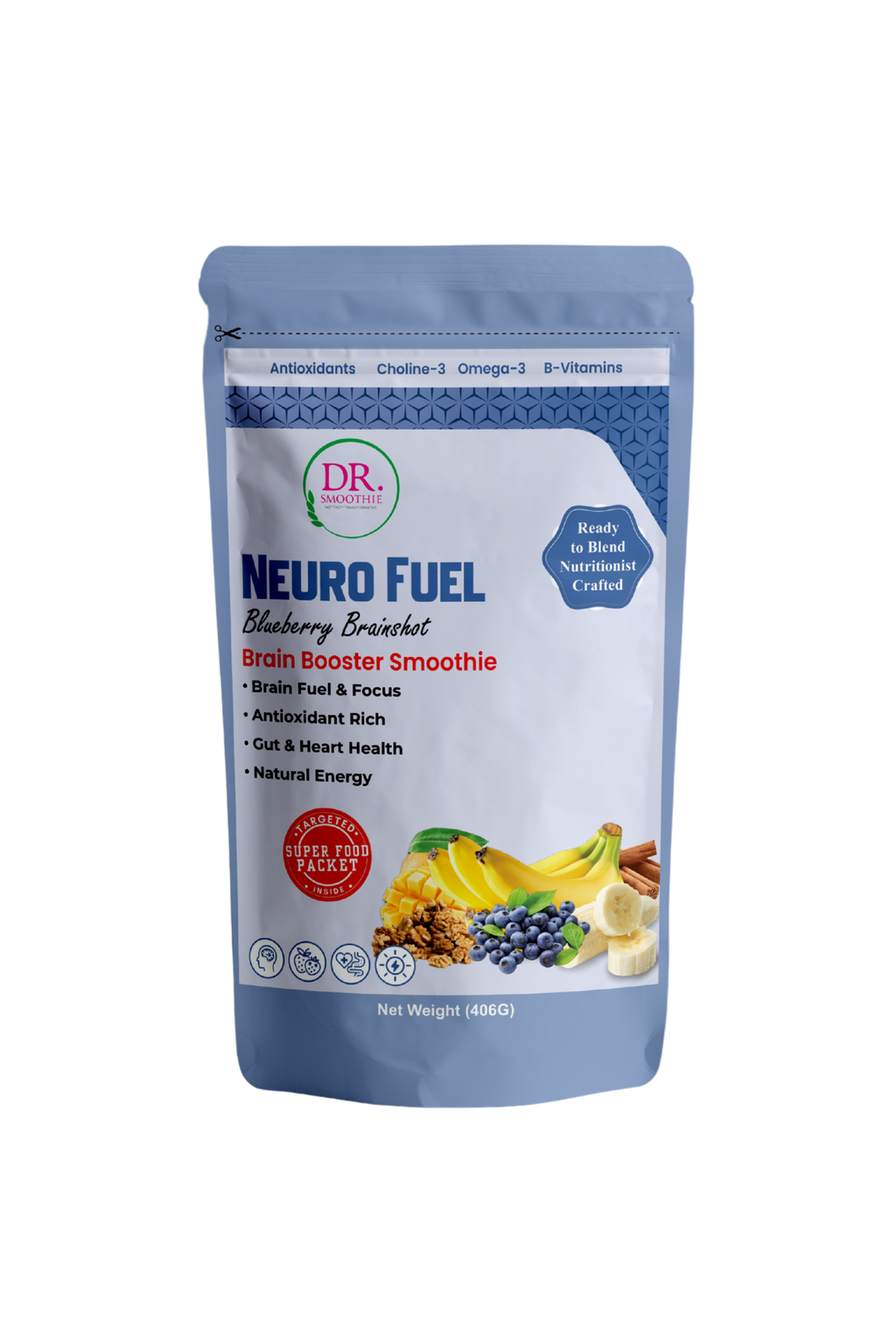 ⚡ Neuro Fuel – Brain Booster Smoothie 7 Packs