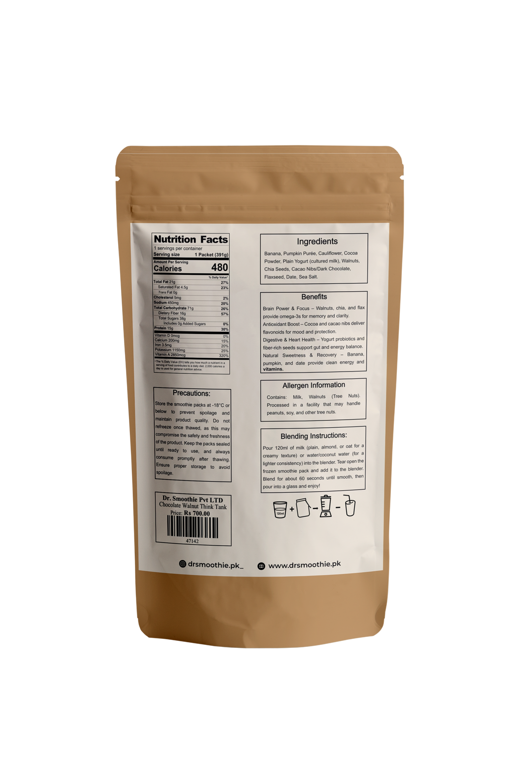 ⚡ Neuro Fuel – Brain Booster Smoothie 14 Packs